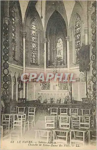Cartes postales Le Havre Sainte Adresse Chapelle de Notre Dame des Flots