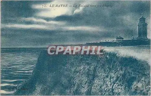 Ansichtskarte AK Le Havre La Falaise Vers les Phares