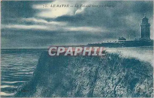 Cartes postales Le Havre La Falaise Vers les Phares