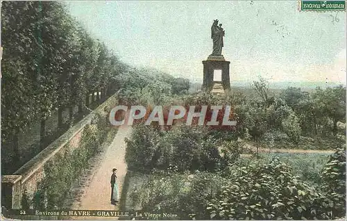 Ansichtskarte AK Environs du Havre Graville La Vierge Noire