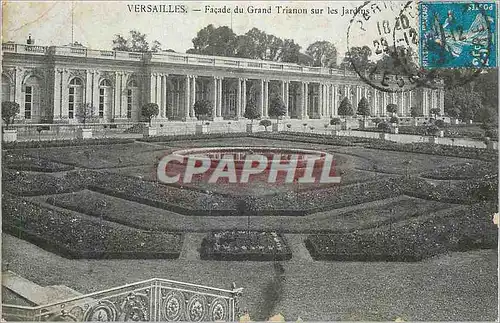 Cartes postales Versailles Facade du Grand Trianon sur les Jardins