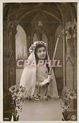 Cartes postales Enfant Communinante