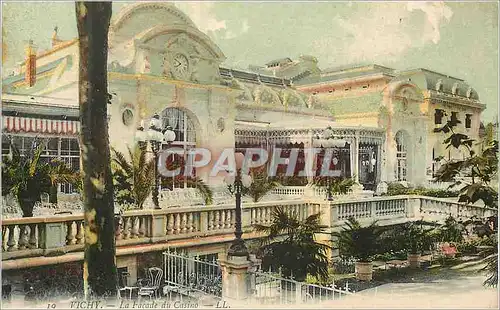 Ansichtskarte AK Vichy La Facade du Casino