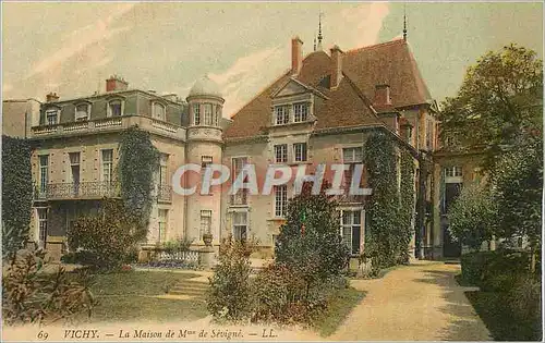 Cartes postales Vichy La Maison de Mme de Sevigne