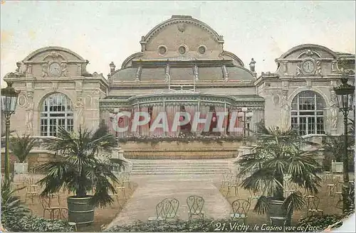 Cartes postales Vichy Le Casino vue de Face