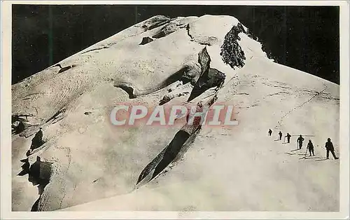 Ansichtskarte AK Chamonix Sommet du Mont Blanc vu des Bosses du BromadaireM