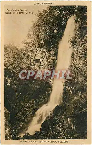 Cartes postales Saint Nectaire L'Auvergne Cascade des Granges