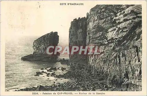 Cartes postales Falaises du Cap Frehel Cote d'Azur Rocher de la Banche