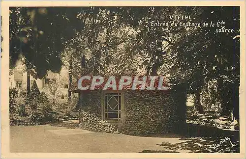 Cartes postales Vittel Entree du Captage de la Grande Source