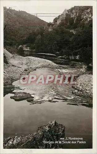 Cartes postales moderne L'Auvergne Gorges de la Sioule aux Fades