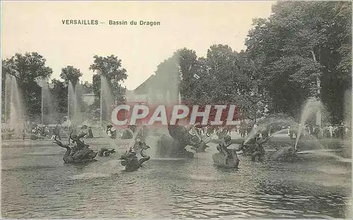 Cartes postales Versailles Bassin du Dragon
