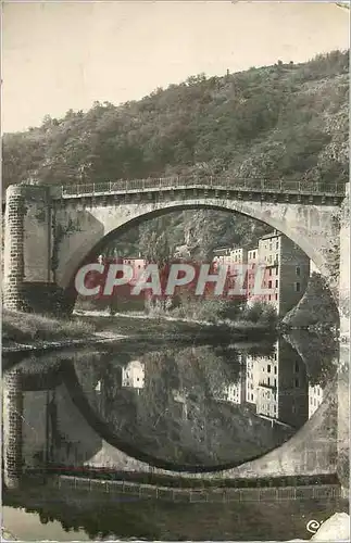 Moderne Karte Lavoute Chilhac (Hte Loire) Alt 470 m Le Pont sur l'Allier (Mon Hist XIe S)