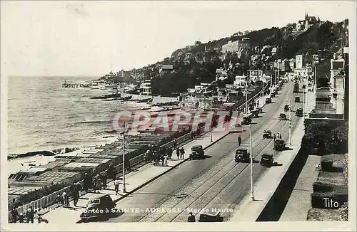 Cartes postales moderne Le Havre Montee a Sainte Adresse Maree Haute