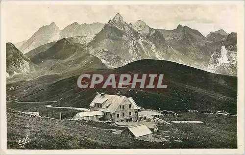 Moderne Karte Le Col d'Aubisque (1710 m) Vue Generale