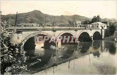 Ansichtskarte AK Hendaye Frontiere Franco Espagnole Le Pont International