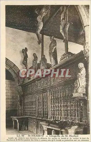 Cartes postales St Herbot Chapelle de St Herbot