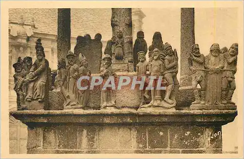 Cartes postales St Thegonnec (Finistere) Le Calvaire (1610) Cote Est