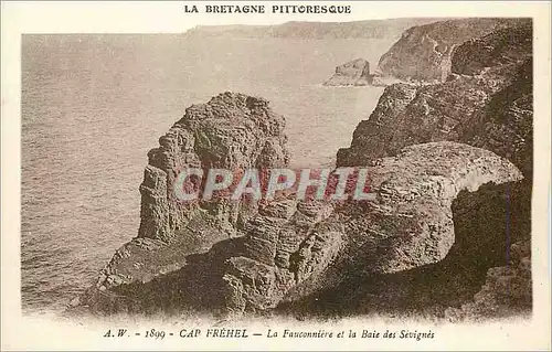 Ansichtskarte AK Cap Frehel La Bretagne Pittoresque La Fauconiere et la Baie des Sevignes