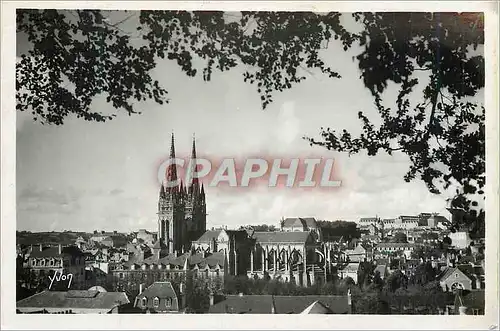 Cartes postales moderne Quimper (Finistere) La Douce France Vue Generale prise du Frugy