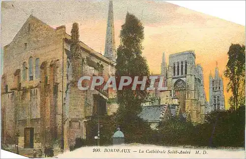 Cartes postales Bordeaux La Cathedrale Saint Andre