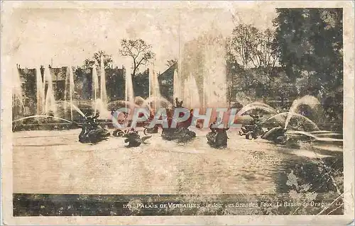 Cartes postales Palais de Versailles Le Jour des Grandes Eaux Le Bassin du Dragon