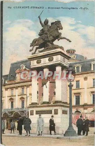 Cartes postales Clermont Ferrand Monument Vercingetorix C d'O