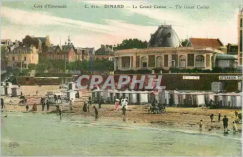 Ansichtskarte AK Dinard Cote d'Emeraude Le Grand Casino