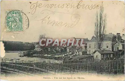 Cartes postales Nantes Vue sur les Bords de l'Erdre