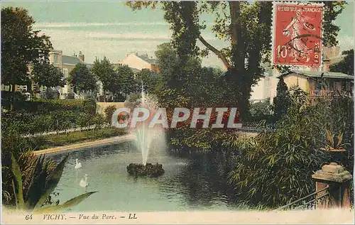 Cartes postales Vichy Vue du Parc