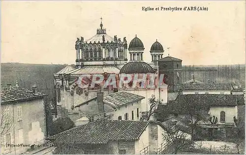 Cartes postales Eglise et Presbytere d'Ars (Ain)