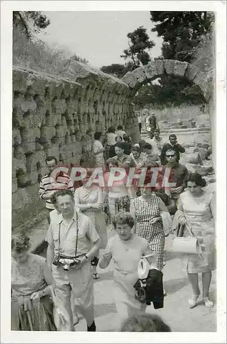 CARTE PHOTO Olympie 1965