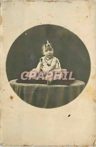 CARTE PHOTO Bebe