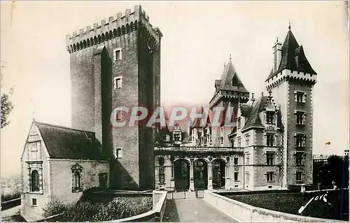 Moderne Karte Pau (B P) Le Chateau Henri IV Entree principale et la Chapelle