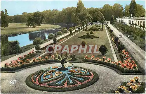 Cartes postales moderne Chateau du Lude Ensemble du Jardin Francais