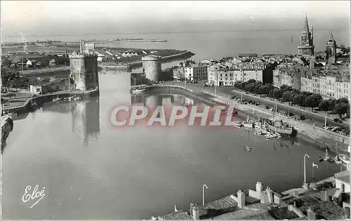 Moderne Karte La Rochelle (Ch Mar) Une Jolie vue sur le Port Bateaux