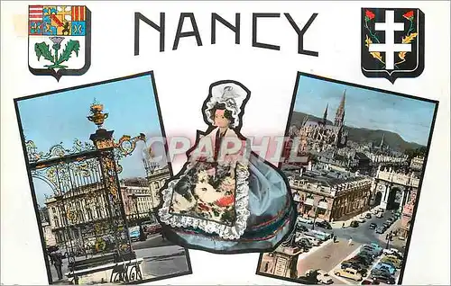 Moderne Karte Nancy Poupee