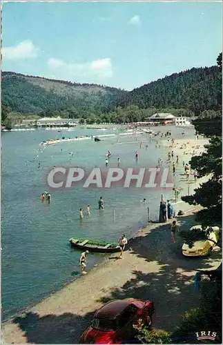 Cartes postales L'Auvergne Le Lac Chambon La Plage