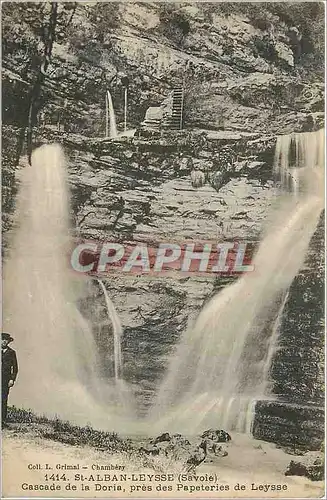 Cartes postales St Alban Leysse (Savoie) Cascade de la Doria pres Papeteries de Leysse