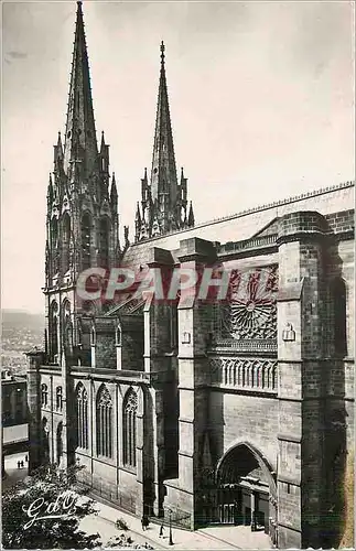 Cartes postales moderne Clermond Ferrand L'Auvergne La Cathedrale facade Sud