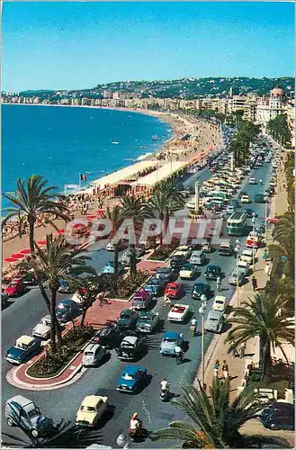 Moderne Karte Nice La Promenade des Anglais