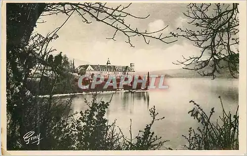 Cartes postales moderne Lac du Bourget La Savoie Pittoresque Abbaye d'Hautecombe