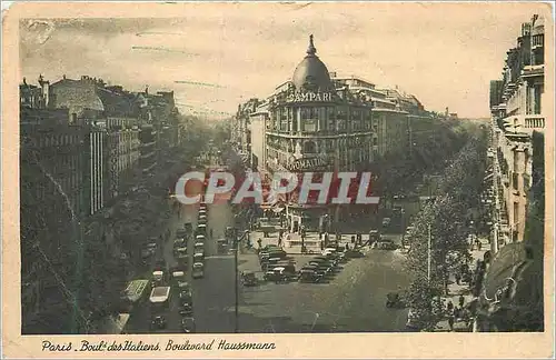 Cartes postales Paris Boulevard des Haliens Boulevard Haussmann