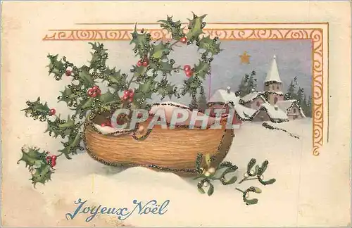 Ansichtskarte AK Joyeux Noel Sabot