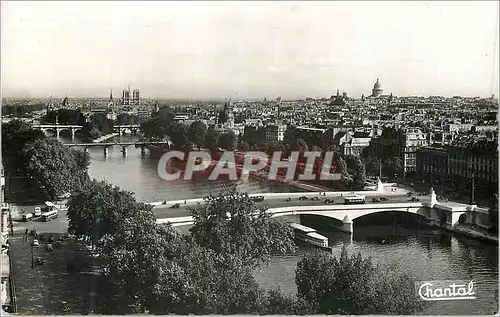 Cartes postales moderne Paris La Pointe de la Cite et les Ponts