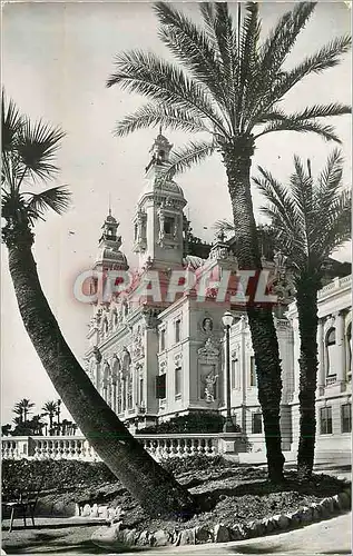 Moderne Karte Monaco Le Casino vu des Terrasses