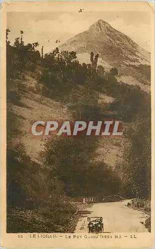 Cartes postales Le Lioran Le Puy Griou (1694 m) Automobile