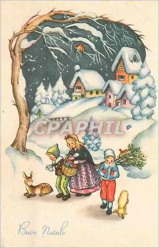 Cartes postales moderne Buon Natale