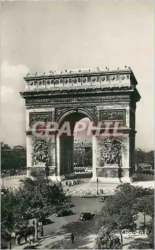 Moderne Karte Paris L'Arc de Triomphe