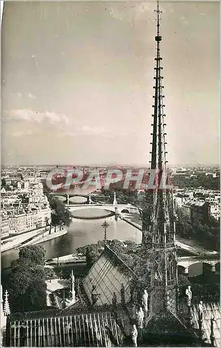 Moderne Karte Paris Panorama sur la Seine