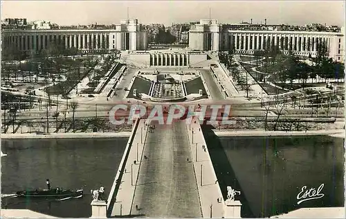 Cartes postales moderne Paris Le Pont d'Iena et le Palais de Chaillot